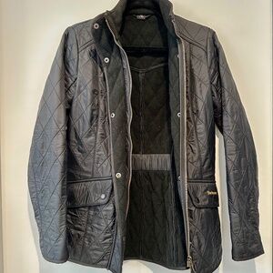 Barbour Women’s Black Quilted Coat